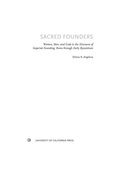 Book cover of Sacred Founders