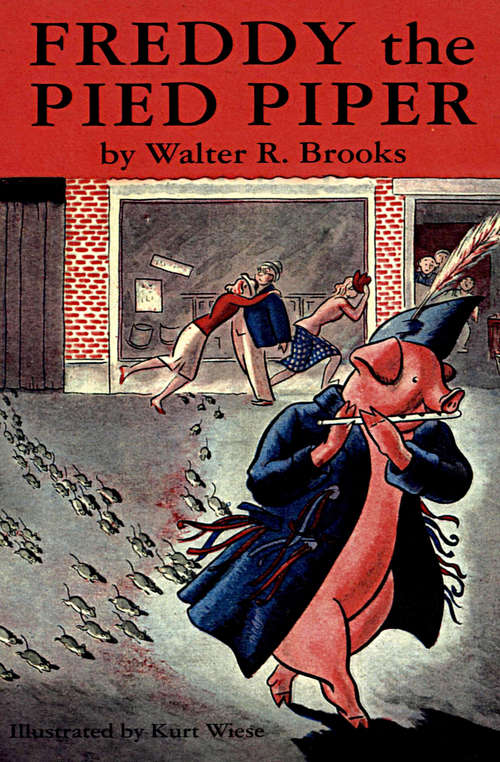 Book cover of Freddy the Pied Piper