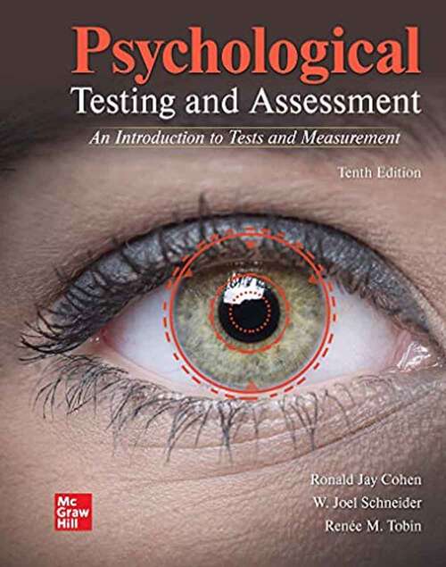 Cover image of Psychological Testing and Assessment