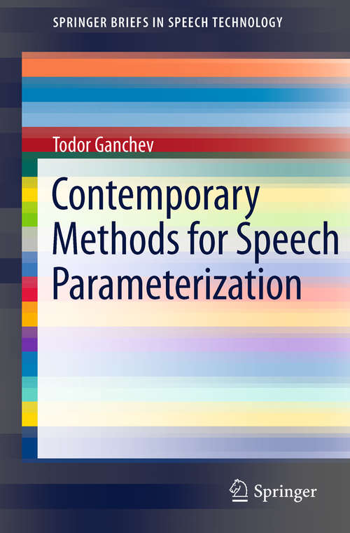Book cover of Contemporary Methods for Speech Parameterization (SpringerBriefs in Speech Technology)