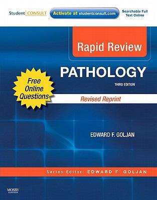 Book cover of Rapid Review Pathology  (Third Edition)