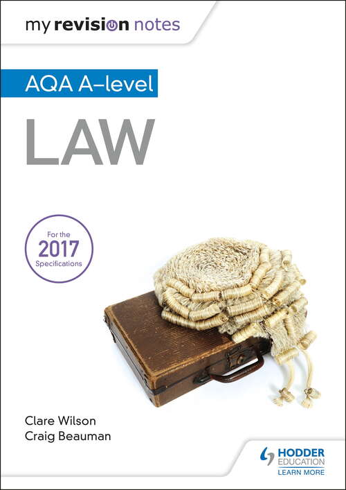 My Revision Notes: Aqa A-level Law Epub