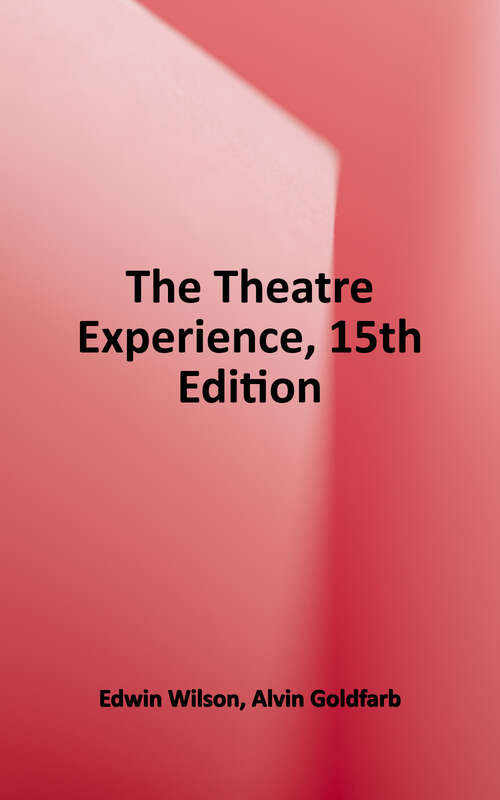 Book cover of The Theatre Experience