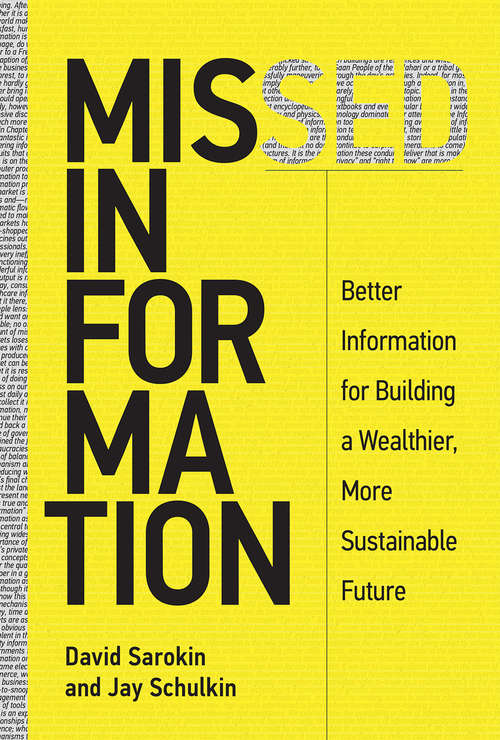 Book cover of Missed Information: Better Information for Building a Wealthier, More Sustainable Future