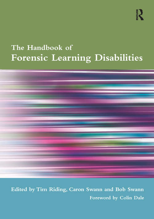 Book cover of The Handbook of Forensic Learning Disabilities