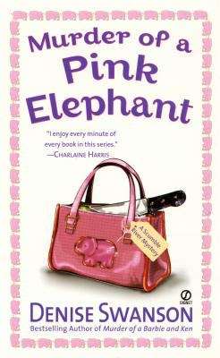 Book cover of Murder of a Pink Elephant: A Scumble River Mystery