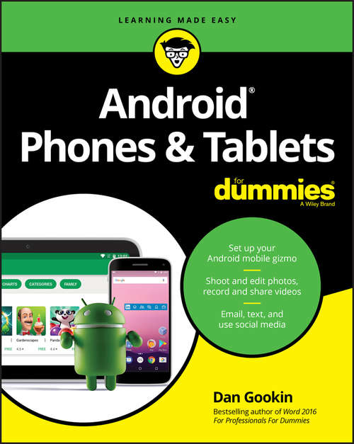 Book cover of Android Phones & Tablets For Dummies