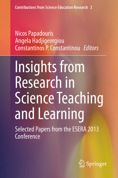 Book cover of Insights from Research in Science Teaching and Learning