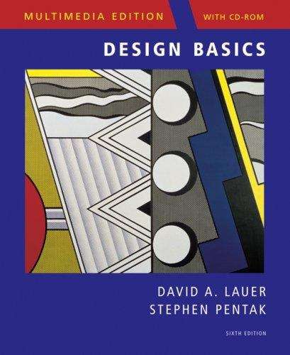 Book cover of Design Basics, Multimedia Edition (6th edition)