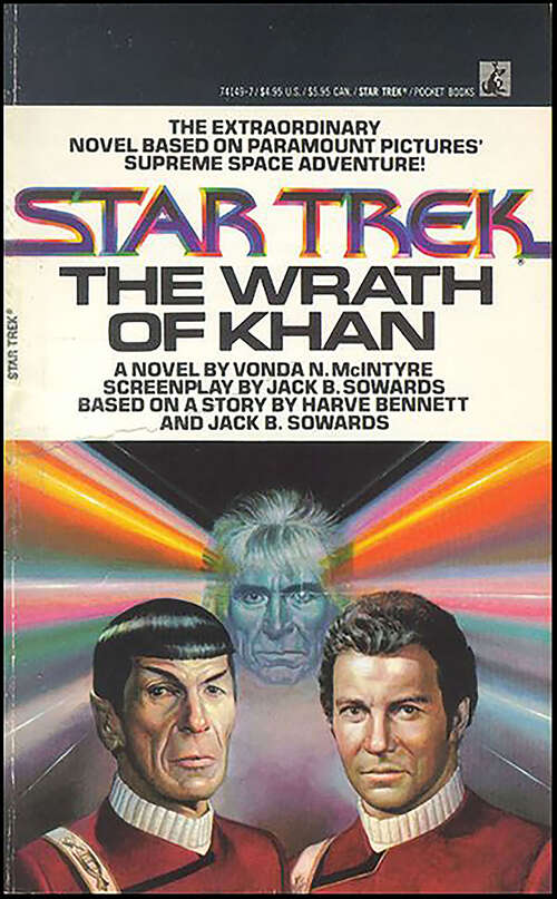 Book cover of Star Trek II: The Wrath of Khan