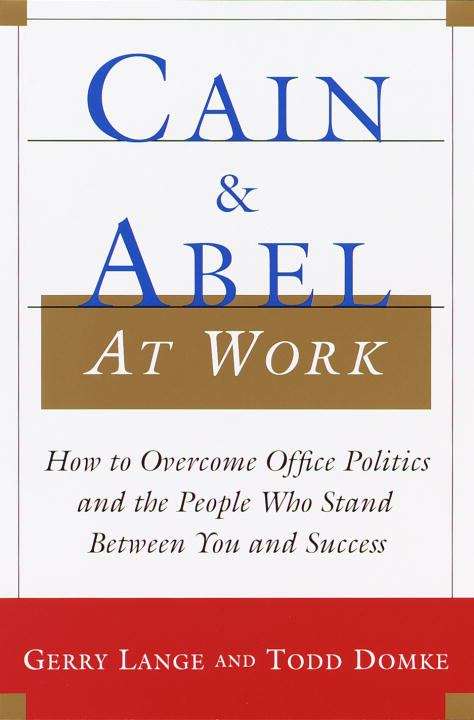 Book cover of Cain and Abel at Work