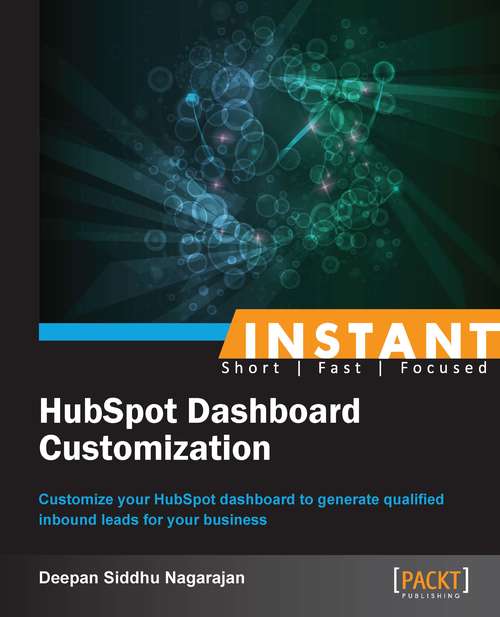 Book cover of Instant HubSpot Dashboard Customization