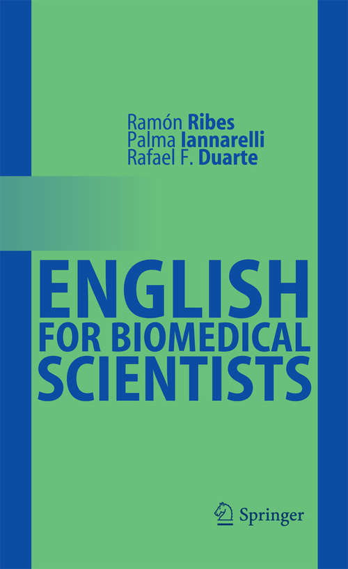 Book cover of English for Biomedical Scientists