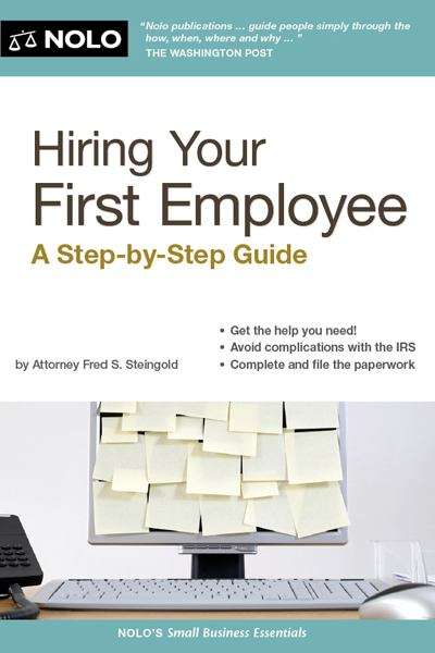 Book cover of Hiring Your First Employee