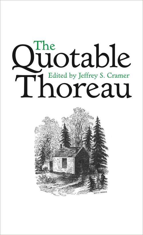 Book cover of The Quotable Thoreau