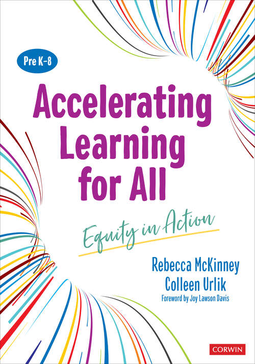 Book cover of Accelerating Learning for All, PreK-8: Equity in Action