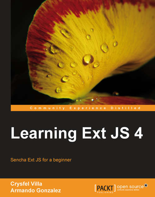 Book cover of Learning Ext JS 4