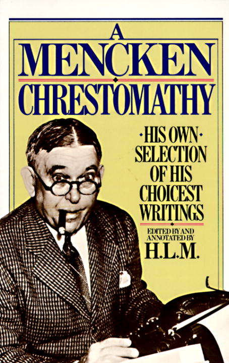 Book cover of Mencken Chrestomathy