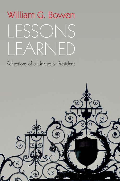 Book cover of Lessons Learned