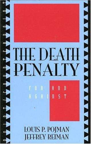 Book cover of The Death Penalty: For and Against