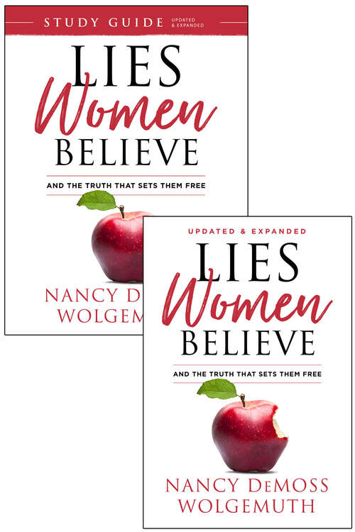 Book cover of Lies Women Believe/Lies Women Believe Study Guide- 2 book set: And The Truth That Sets Them Free (Digital Original)