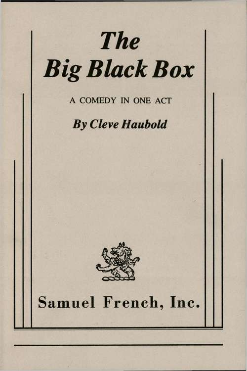 Book cover of Big Black Box
