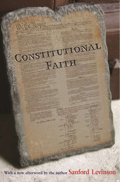 Book cover of Constitutional Faith