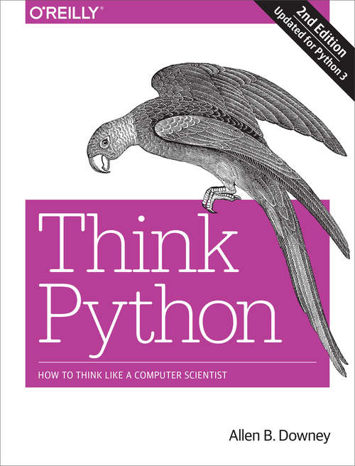 Book cover of Think Python