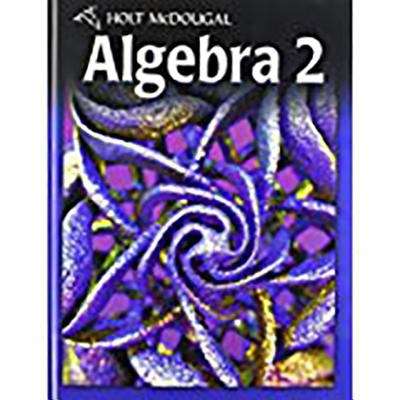 Book cover of Holt McDougal Algebra 2