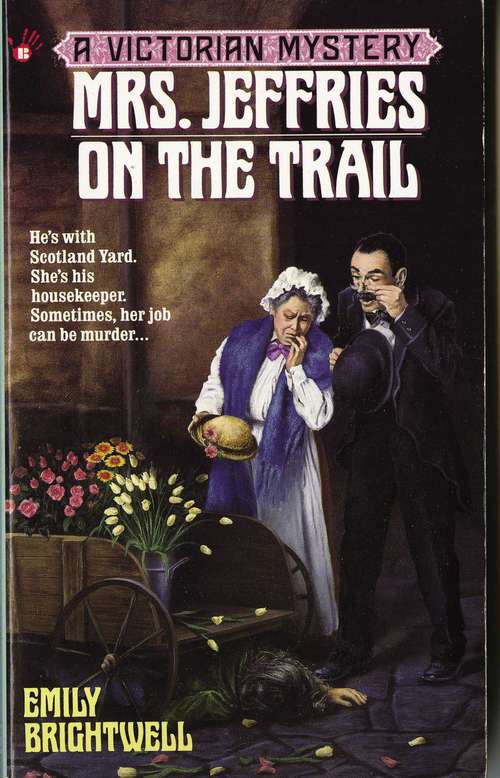 Book cover of Mrs. Jeffries on the Trail (Mrs. Jeffries #6)