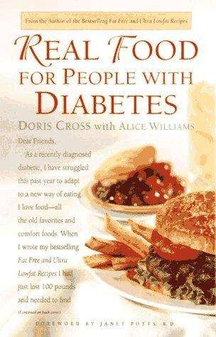 Book cover of Real Food for People with Diabetes
