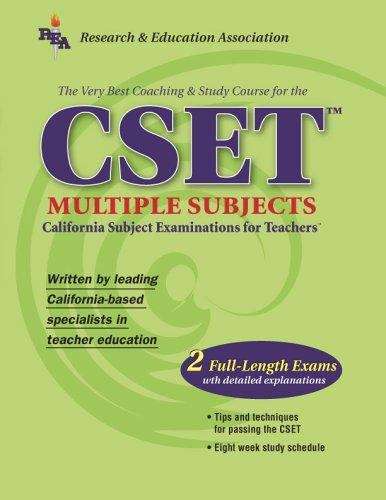 Book cover of The Best Teachers' Test Preparation for the CSET Multiple Subjects: California Subject Matter Examination for Teachers