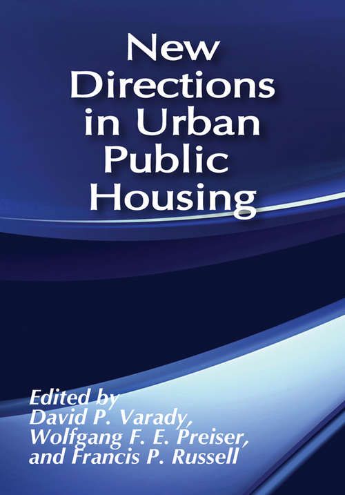 New Directions in Urban Public Housing