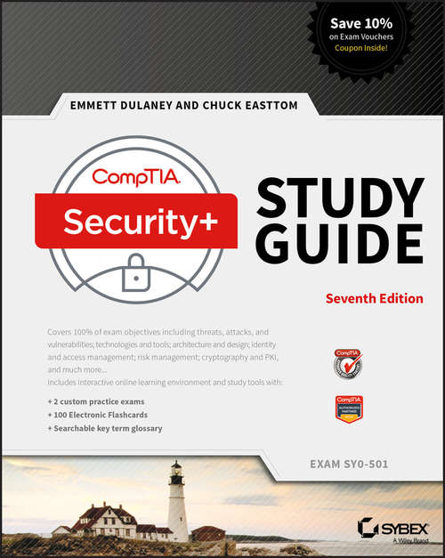 Book cover of CompTIA Security+ Study Guide: Exam Sy0-501