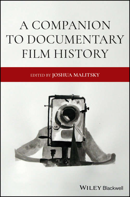 Book cover of A Companion to Documentary Film History