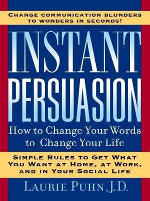 Book cover of Instant Persuasion