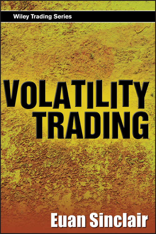 Book cover of Volatility Trading, + CD-ROM