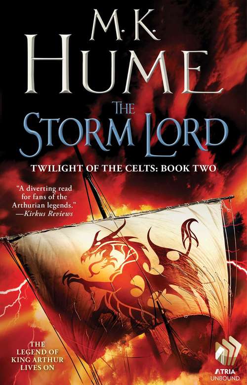 Book cover of Twilight of the Celts Book Two: The Storm Lord