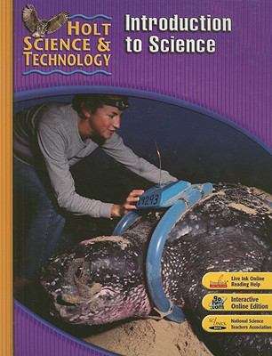 Book cover of Holt Science and Technology: Introduction to Science
