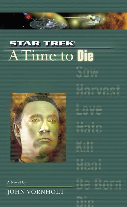 Book cover of A Star Trek: A Time to Die