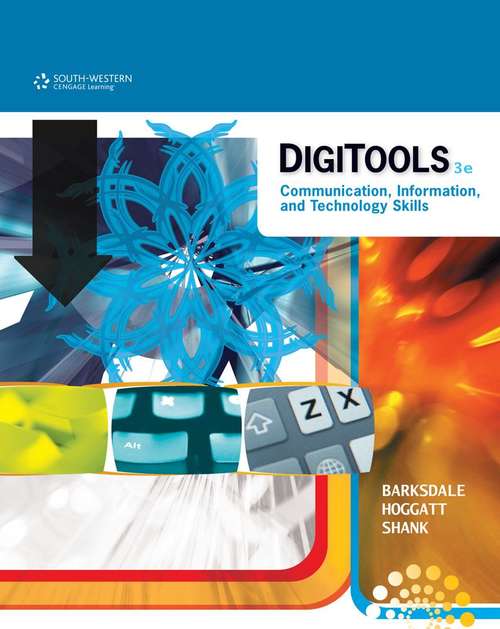 Book cover of Digitools: Communication, Information, and Technology Skills