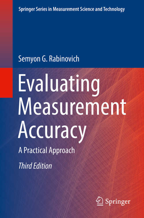 Book cover of Evaluating Measurement Accuracy