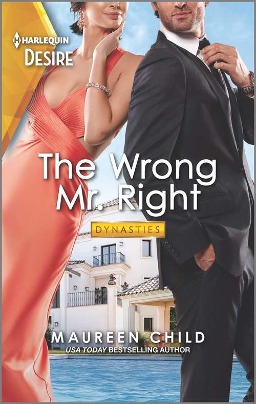 Book cover of The Wrong Mr. Right: A flirty enemies to lovers romance (Original) (Dynasties: The Carey Center #3)
