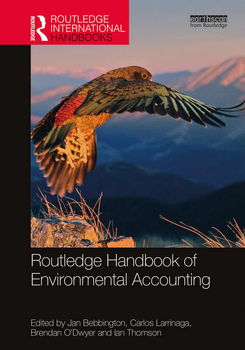 Book cover of Routledge Handbook of Environmental Accounting (Routledge International Handbooks)