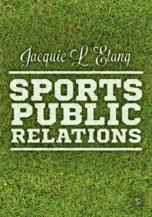 Book cover of Sports Public Relations