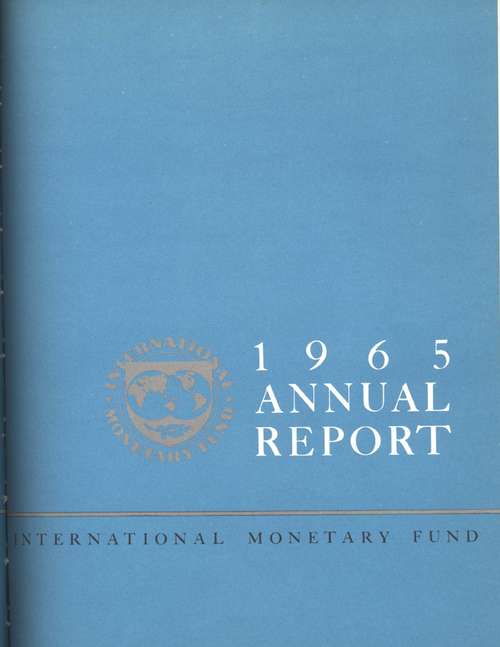 Book cover of Annual Report 1965