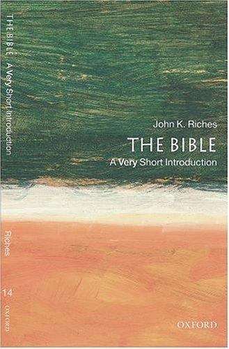 Book cover of The Bible: A Very Short Introduction