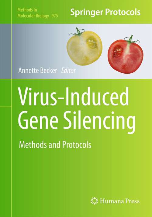 Book cover of Virus-Induced Gene Silencing