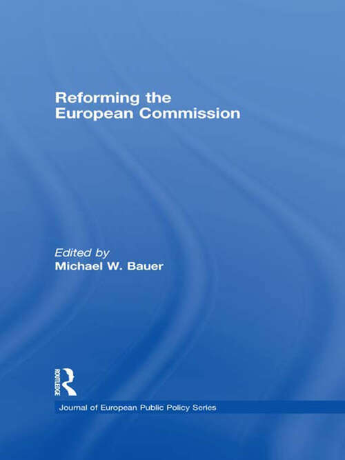 Cover image of Reforming the European Commission
