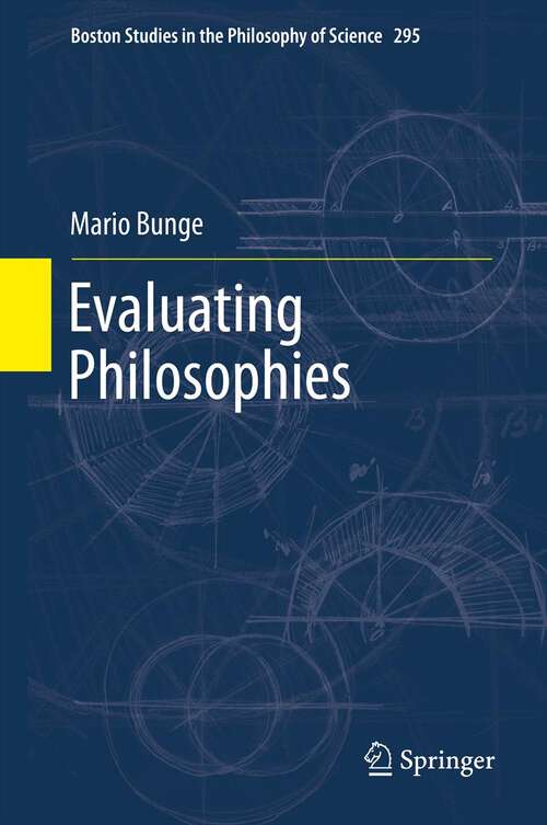 Book cover of Evaluating Philosophies